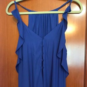 NWTs bright blue blouse